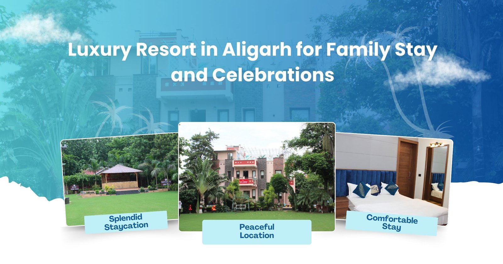 Luxury Resort in Aligarh for Family Stay and Celebrations